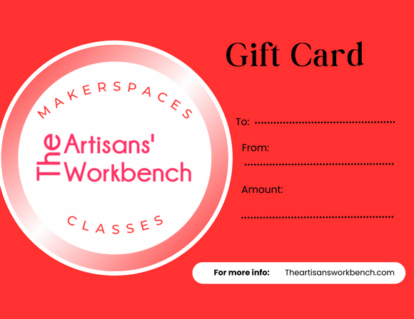 Gift Card - The Artisans' Workbench